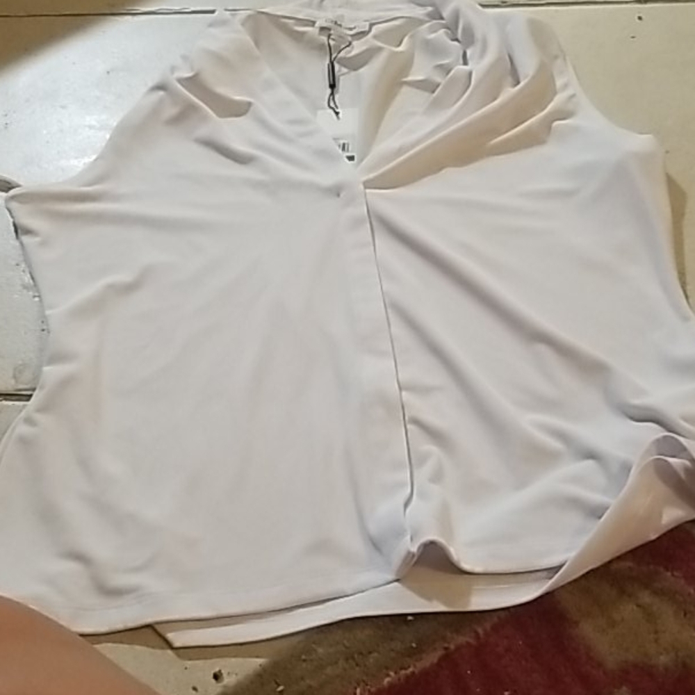 Calvin Klein white blouse